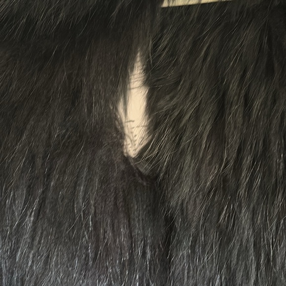 Yves Salomon Raccoon Fur Hooded Vest - Picture 17 of 17